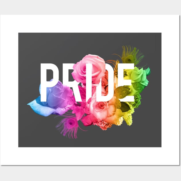 Pride Floral Wall Art by dan89